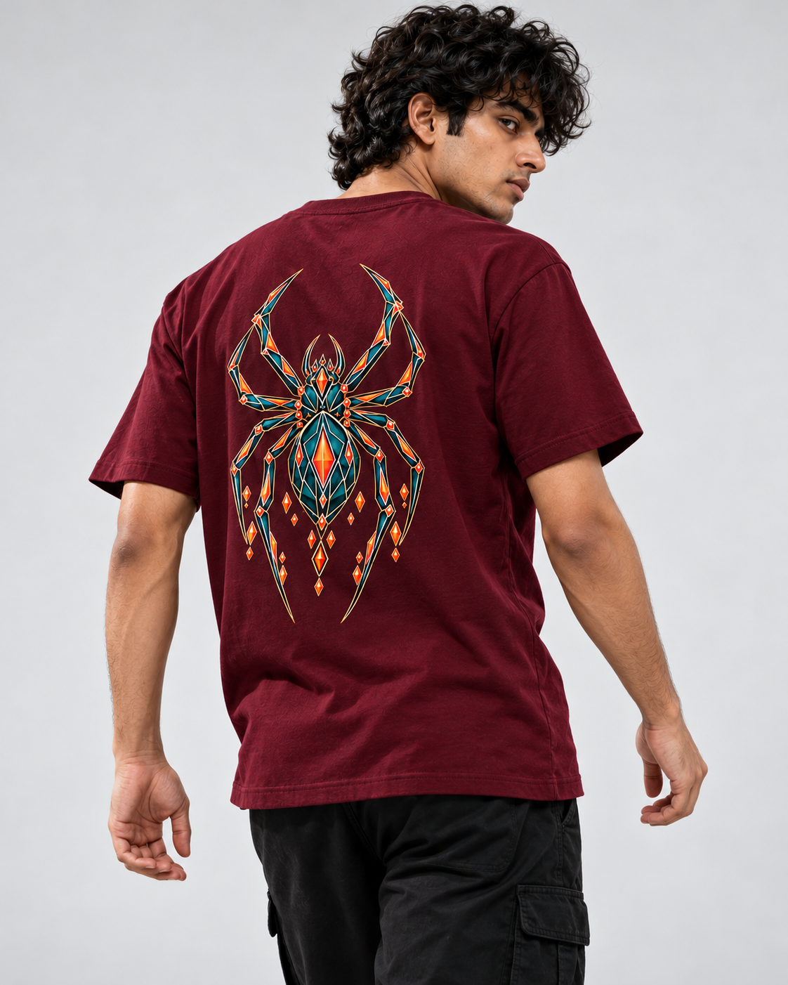 Own Your Edge – Geometric Spider T-Shirt
