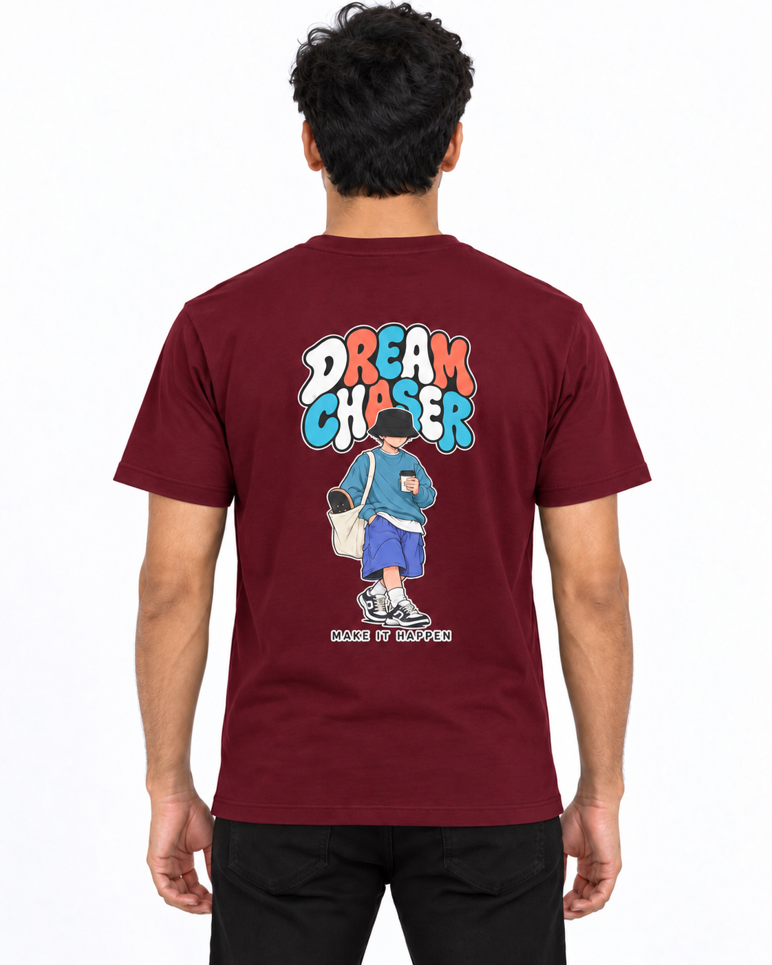 Dreams To Go – For Dream Chasers | Half Sleve T-Shirt