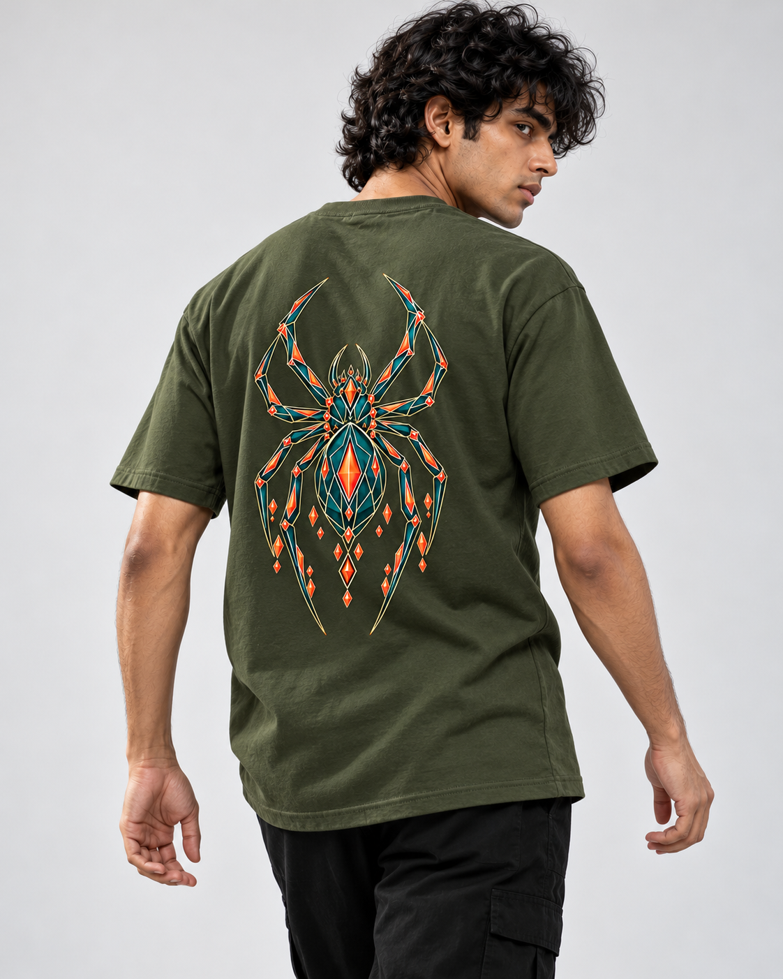 Own Your Edge – Geometric Spider T-Shirt