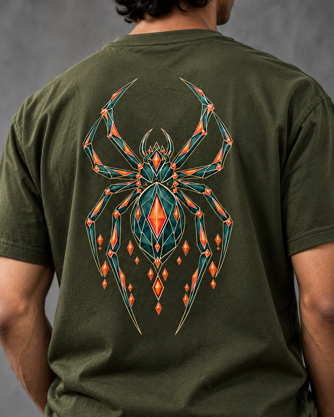 Own Your Edge – Geometric Spider T-Shirt