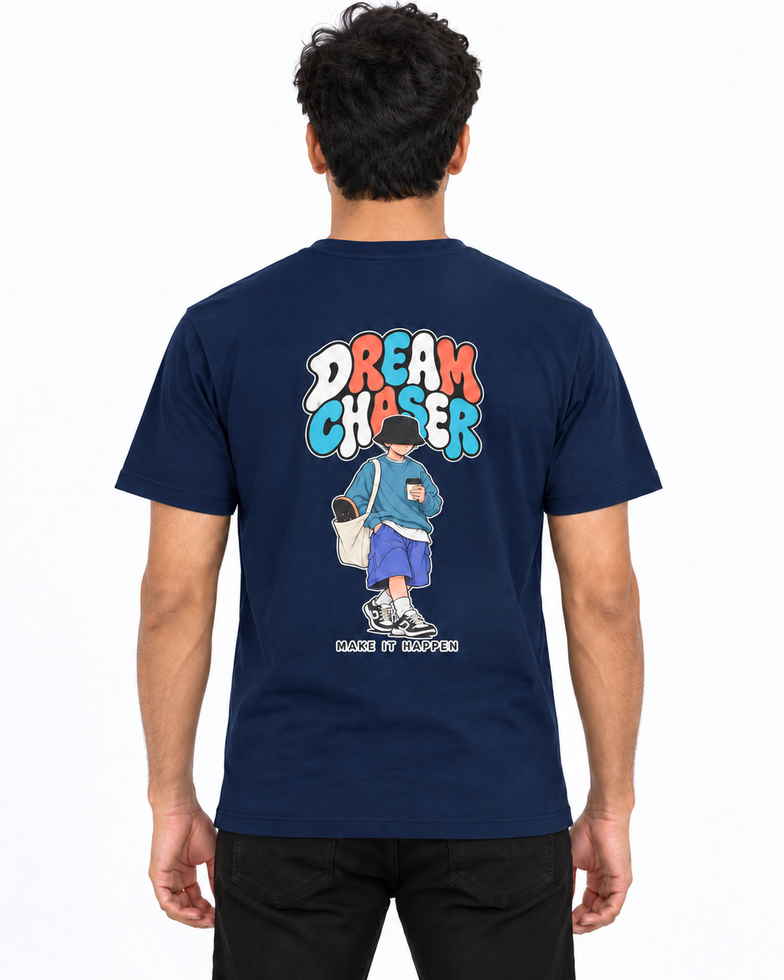 Dreams To Go – For Dream Chasers | Half Sleve T-Shirt