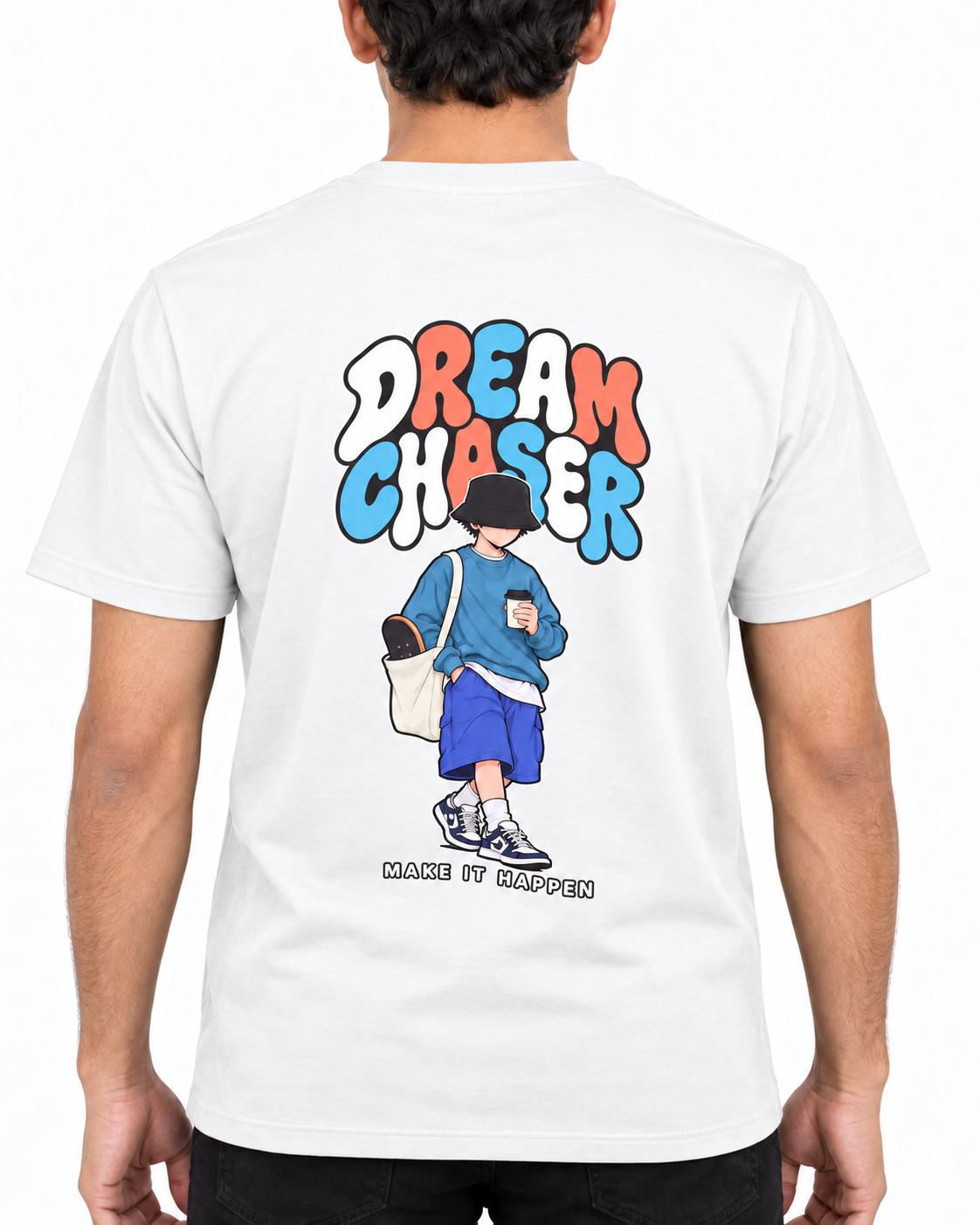 Dreams To Go – For Dream Chasers | Half Sleve T-Shirt