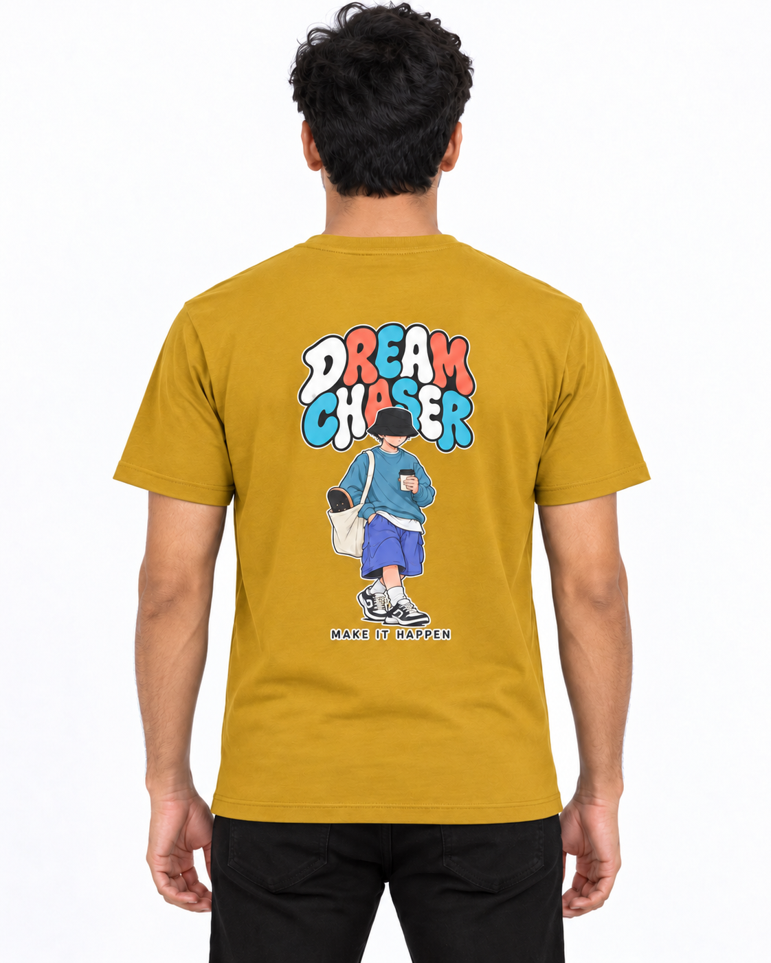 Dreams To Go – For Dream Chasers | Half Sleve T-Shirt