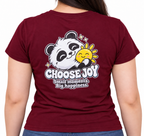 Cute Elegant Panda Female Comfortable T-shirt | 100% Cotton Fabric