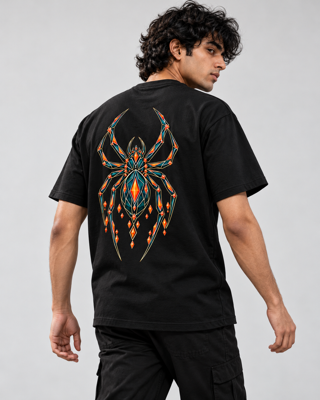 Own Your Edge – Geometric Spider T-Shirt