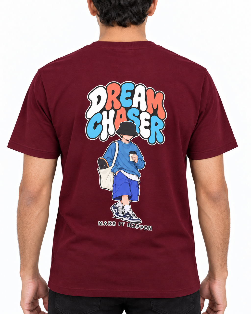 Dreams To Go – For Dream Chasers | Half Sleve T-Shirt