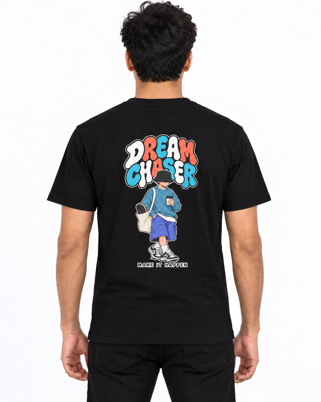 Dreams To Go – For Dream Chasers | Half Sleve T-Shirt