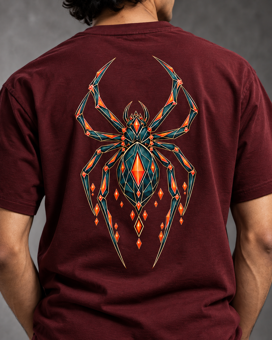 Own Your Edge – Geometric Spider T-Shirt