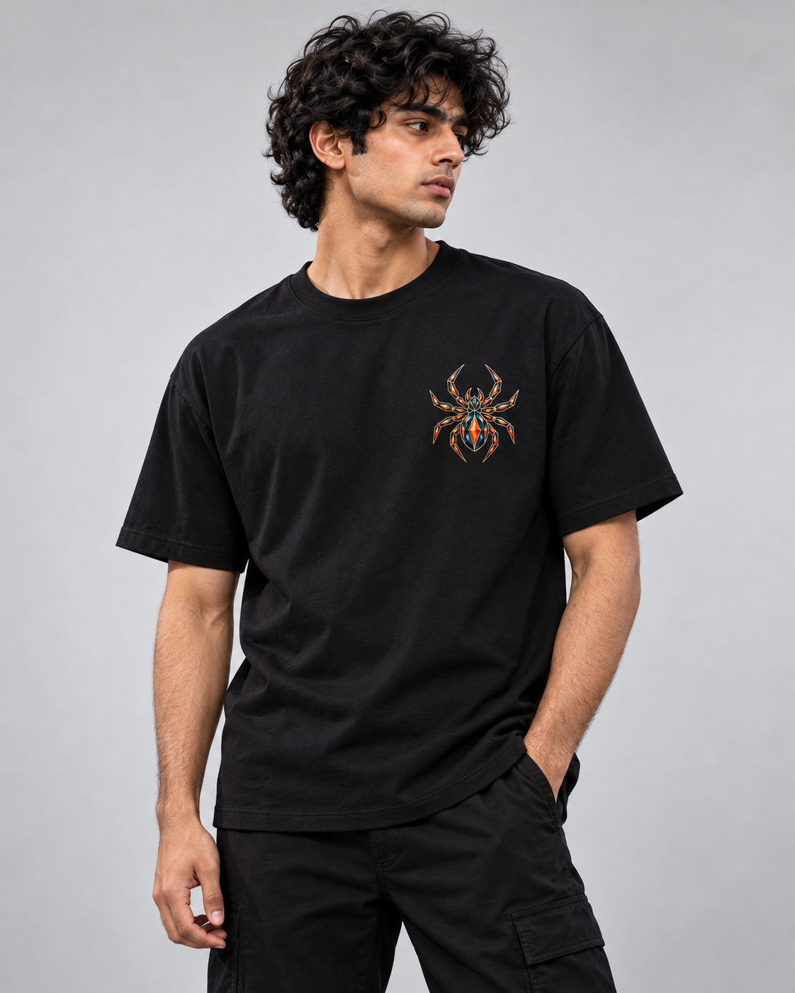 Own Your Edge – Geometric Spider T-Shirt