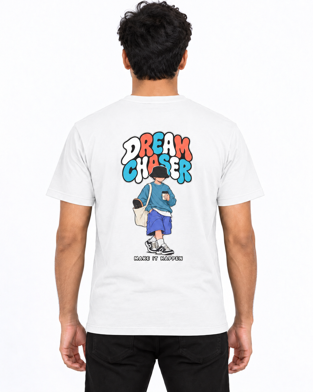 Dreams To Go – For Dream Chasers | Half Sleve T-Shirt