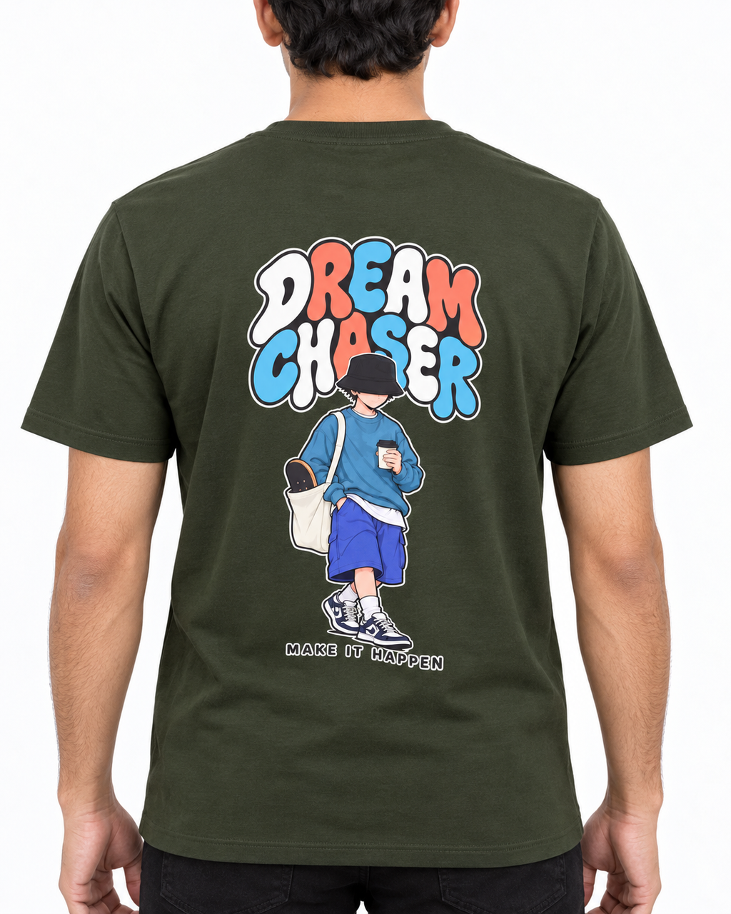 Dreams To Go – For Dream Chasers | Half Sleve T-Shirt