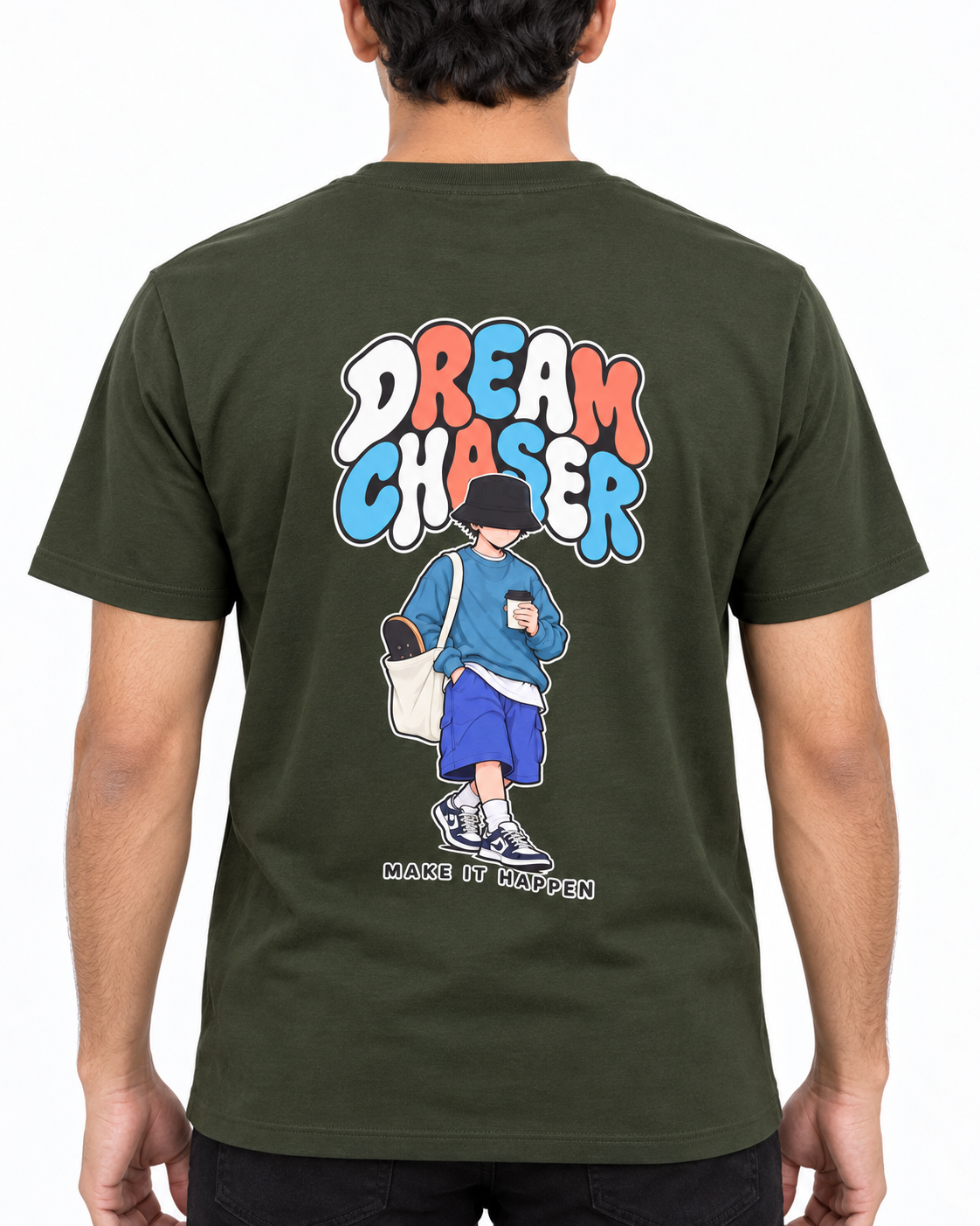Dreams To Go – For Dream Chasers | Half Sleve T-Shirt