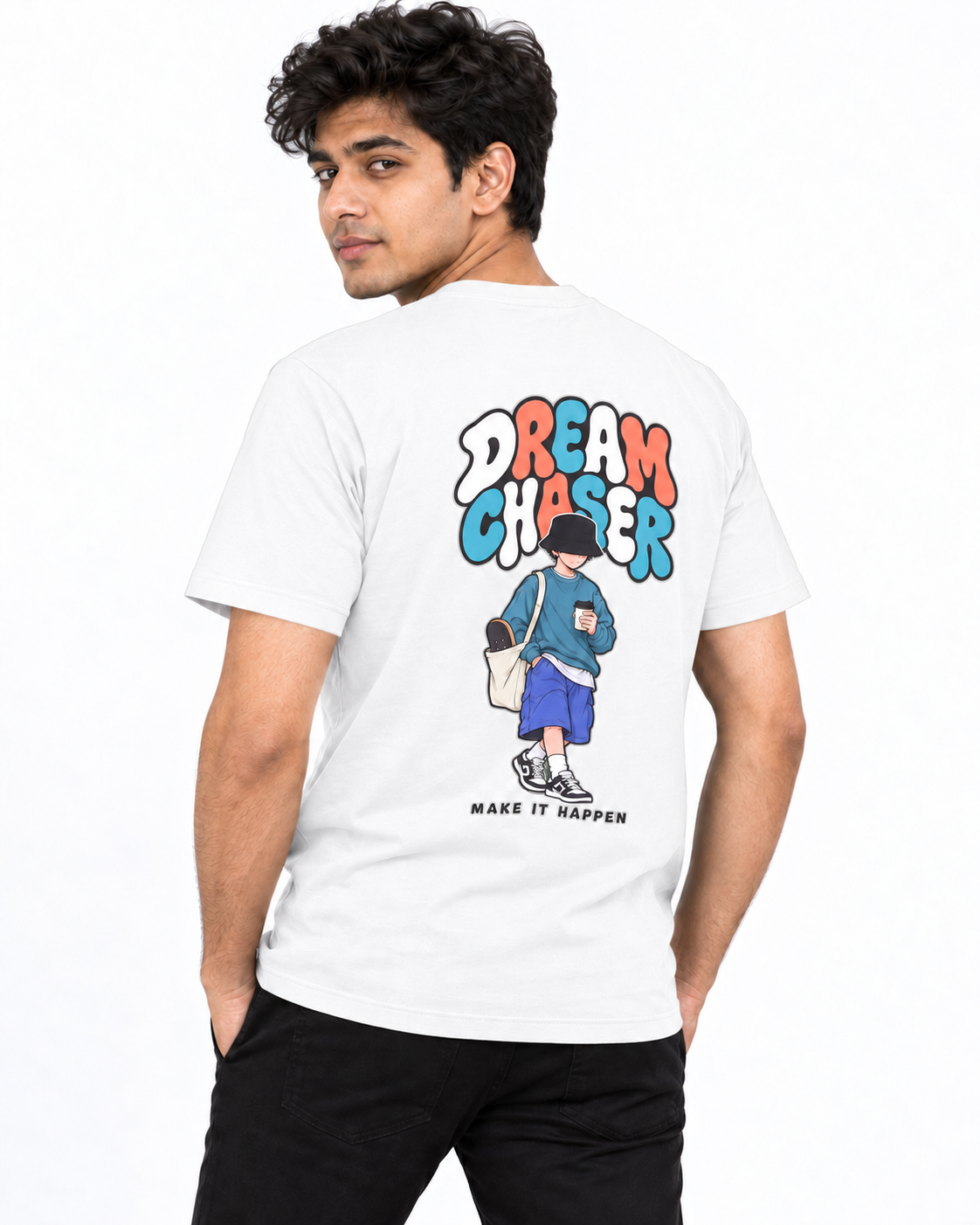 Dreams To Go – For Dream Chasers | Half Sleve T-Shirt
