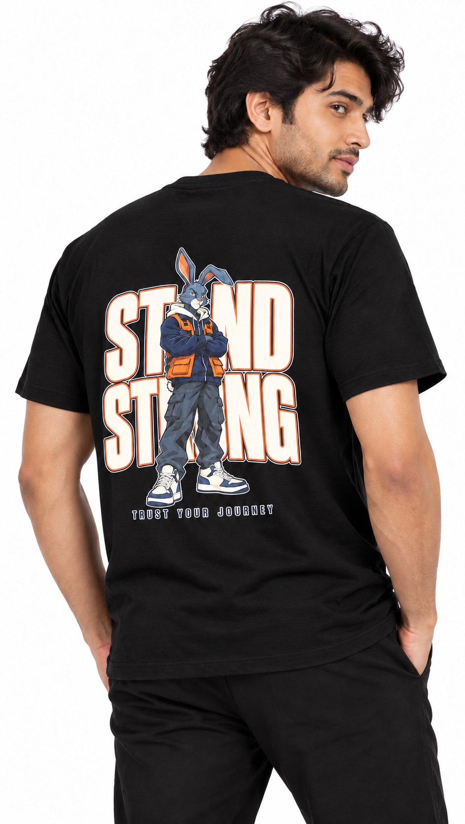 Built to Keep Going – Stand Strong Rabbit T-Shirt