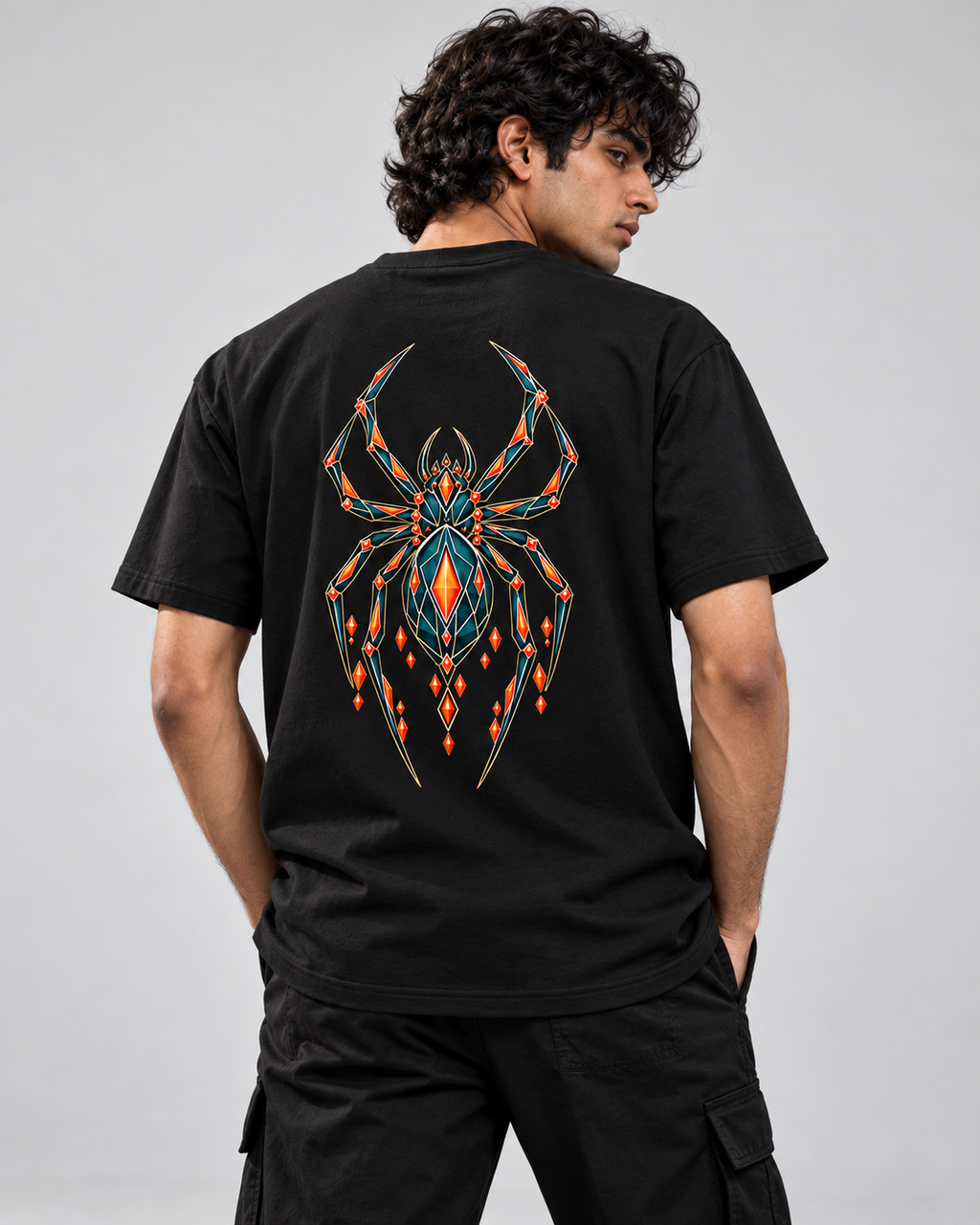 Own Your Edge – Geometric Spider T-Shirt