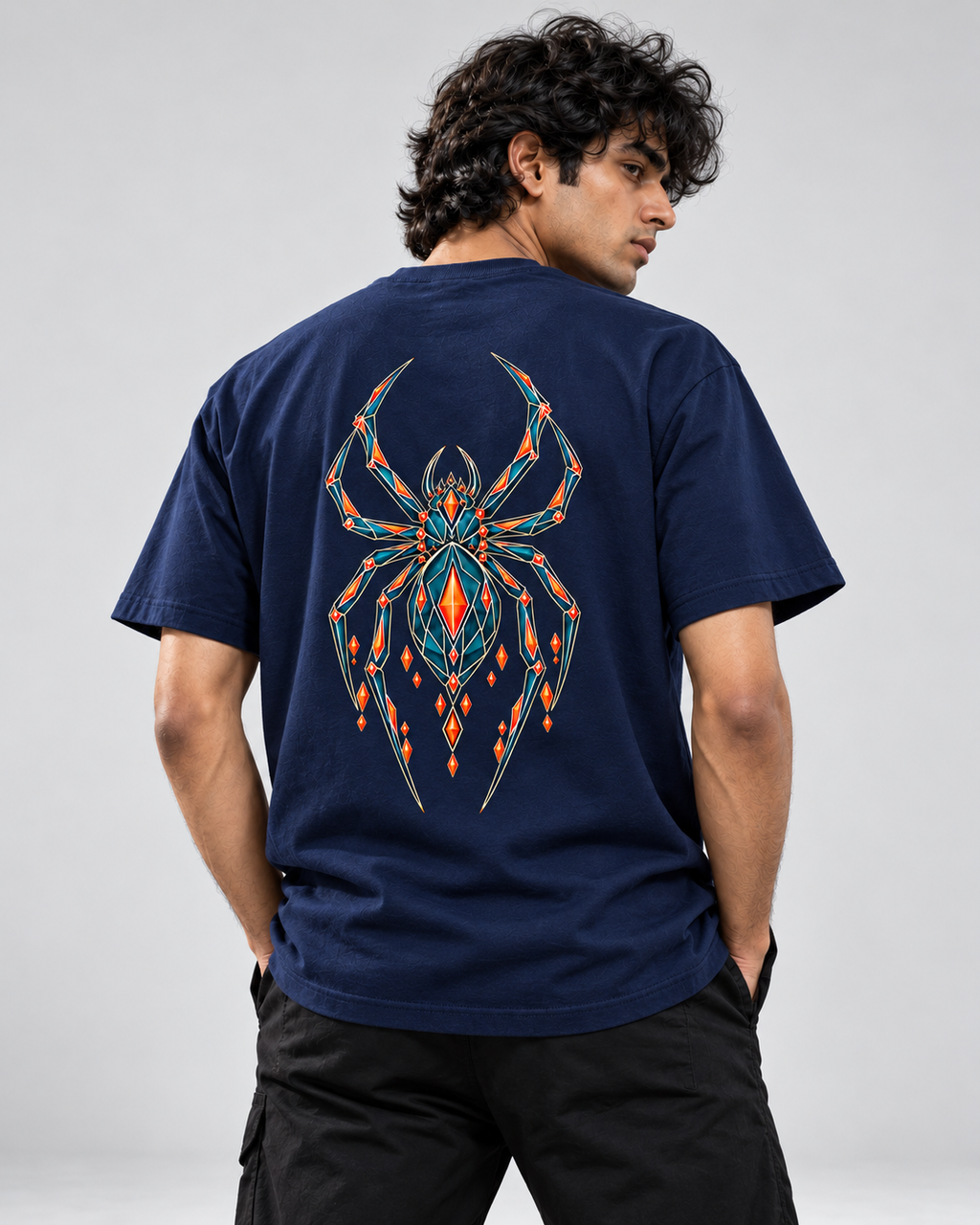 Own Your Edge – Geometric Spider T-Shirt