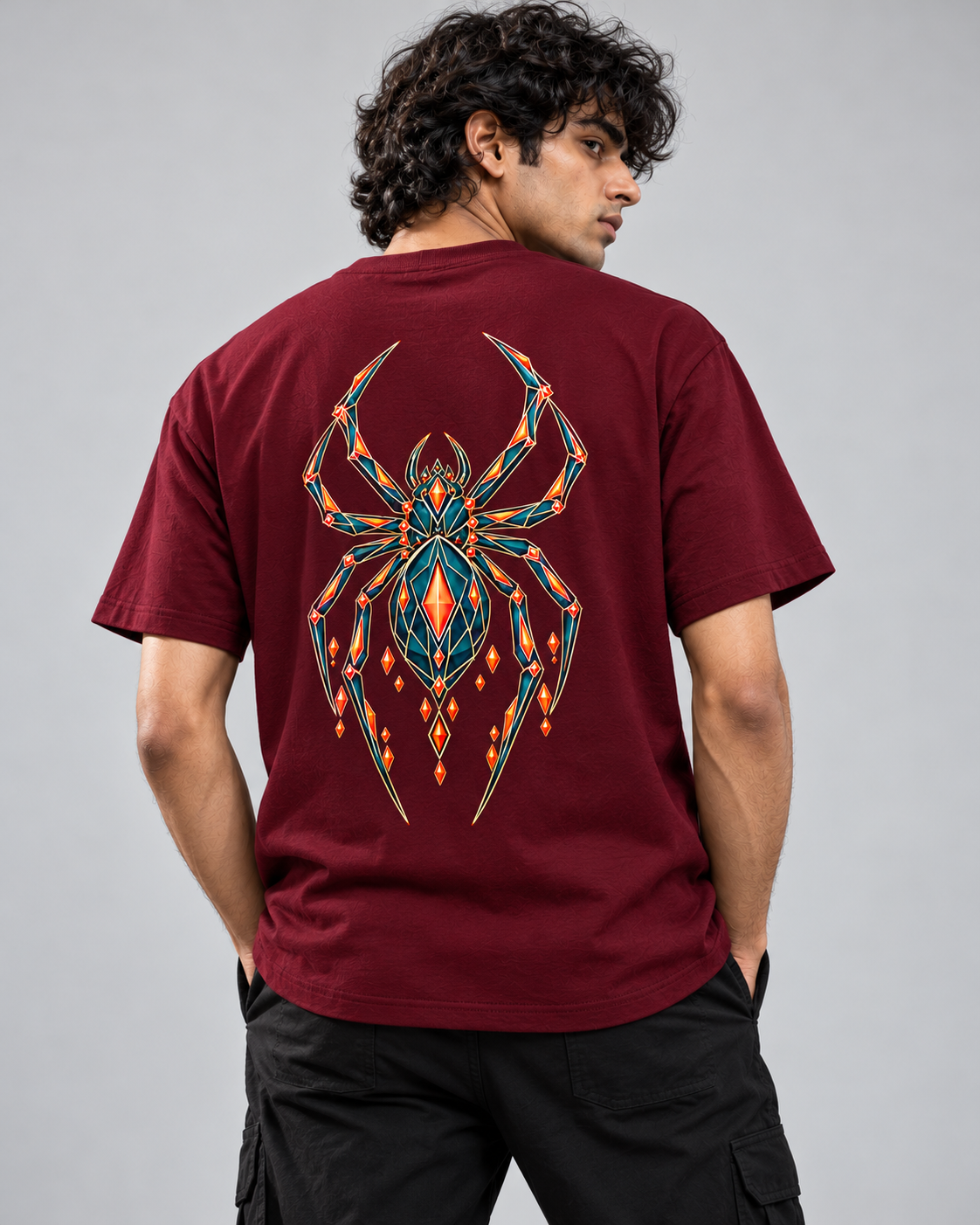 Own Your Edge – Geometric Spider T-Shirt