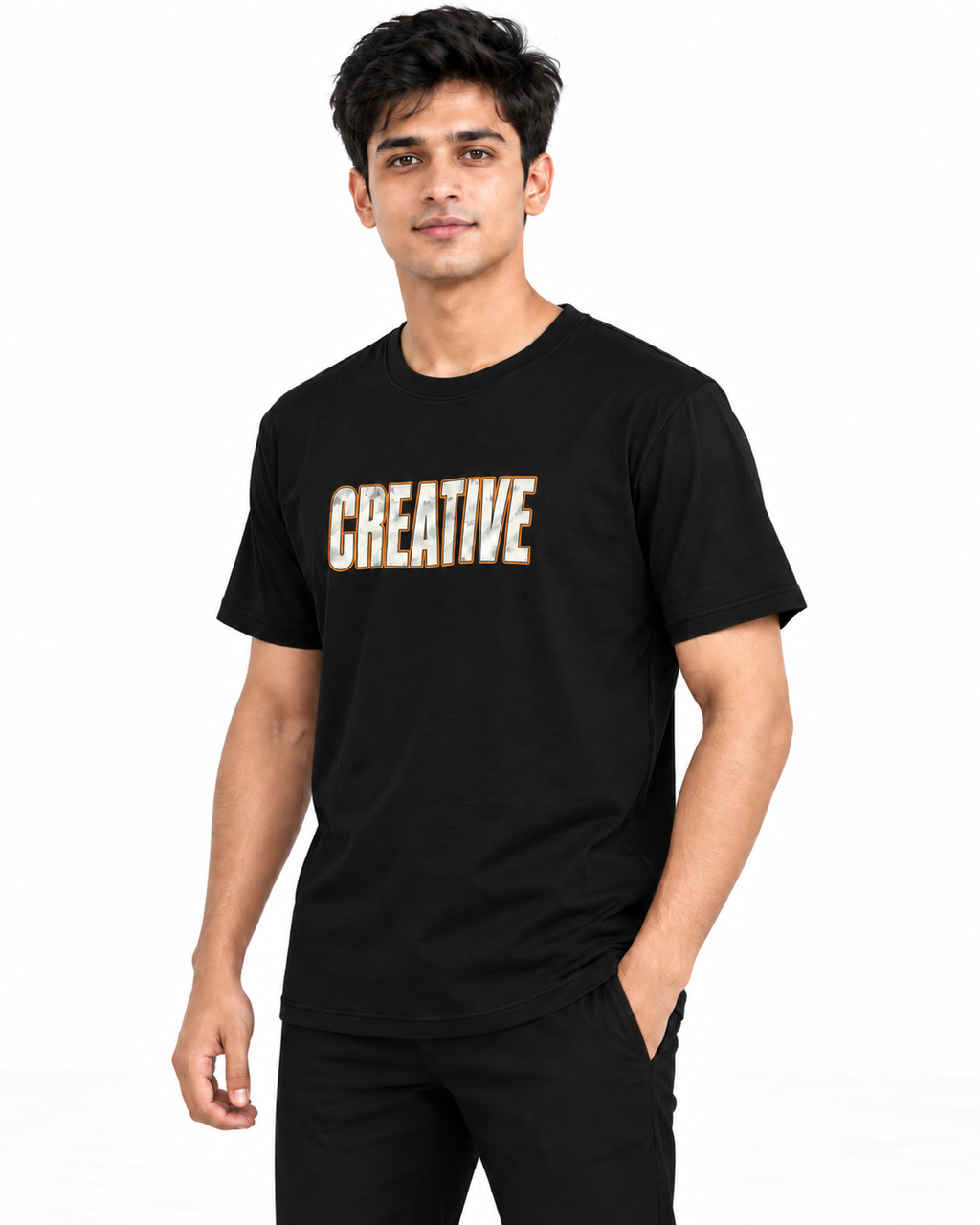 SWIBON Ideas Don't Sleep – Creative Graphic T-Shirt - 100% Cotton