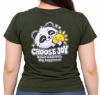 Cute Elegant Panda Female Comfortable T-shirt | 100% Cotton Fabric