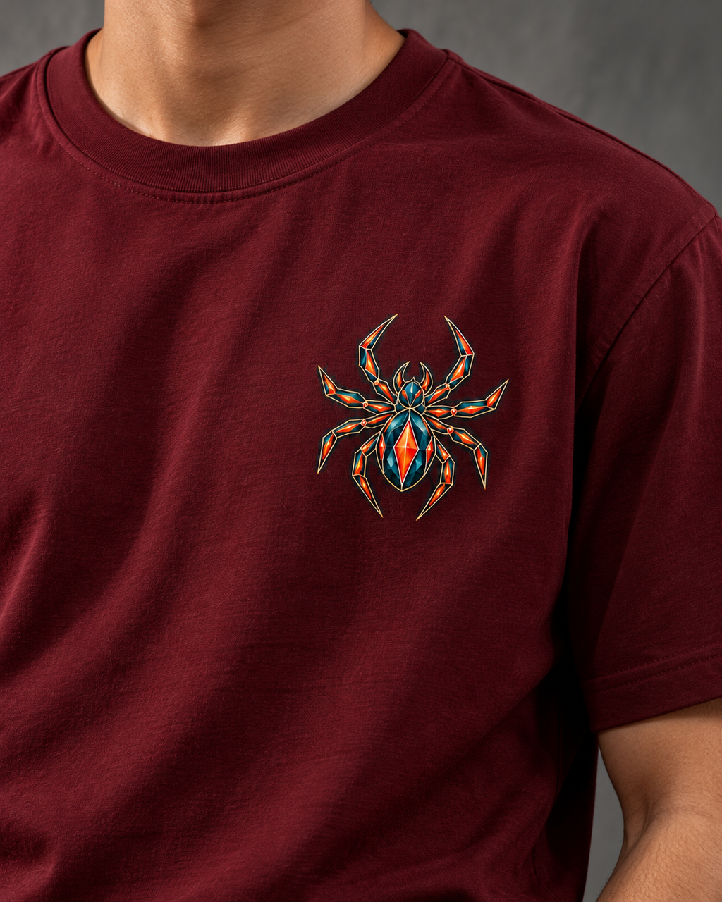 Own Your Edge – Geometric Spider T-Shirt