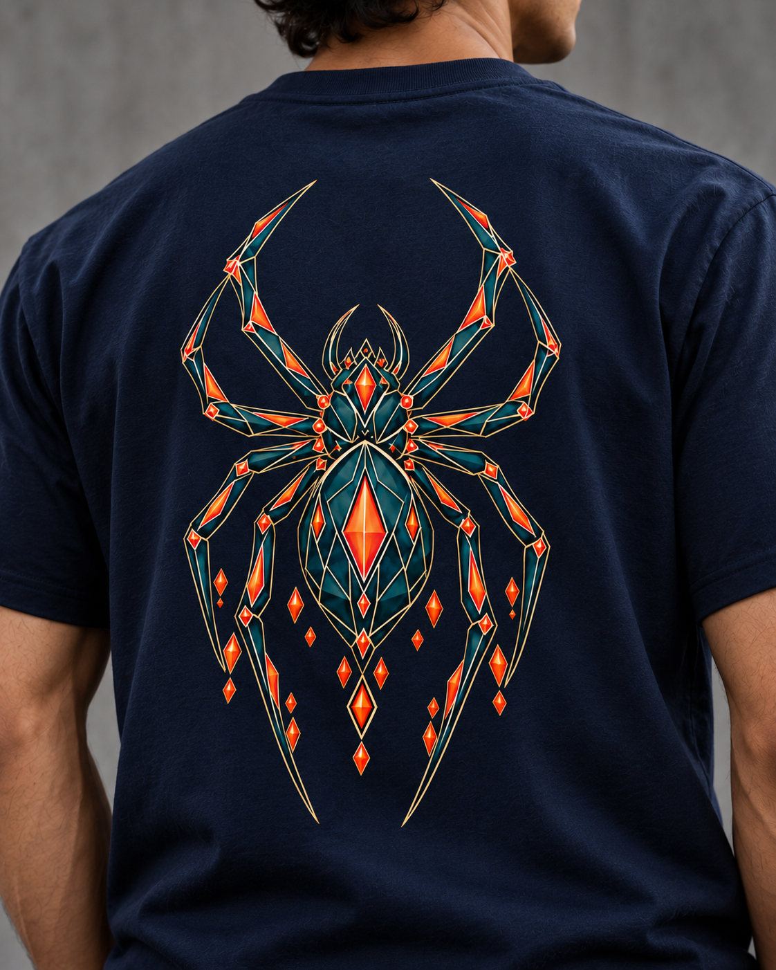 Own Your Edge – Geometric Spider T-Shirt