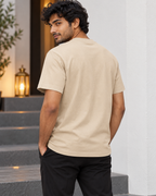 Warm Wishes – Beige Diwali T-Shirt