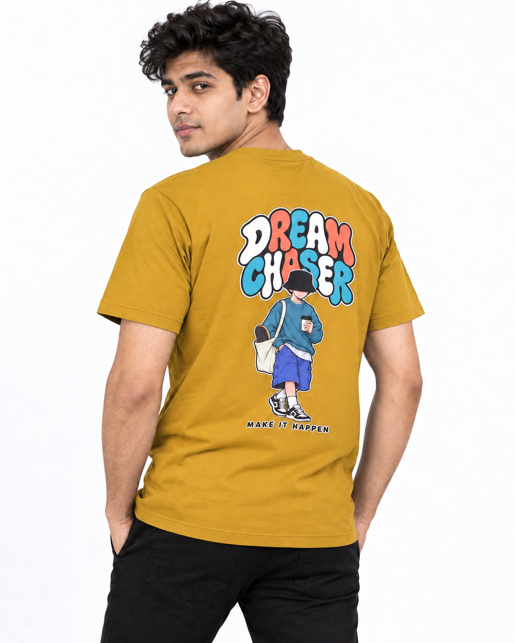 Dreams To Go – For Dream Chasers | Half Sleve T-Shirt