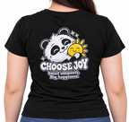 Cute Elegant Panda Female Comfortable T-shirt | 100% Cotton Fabric