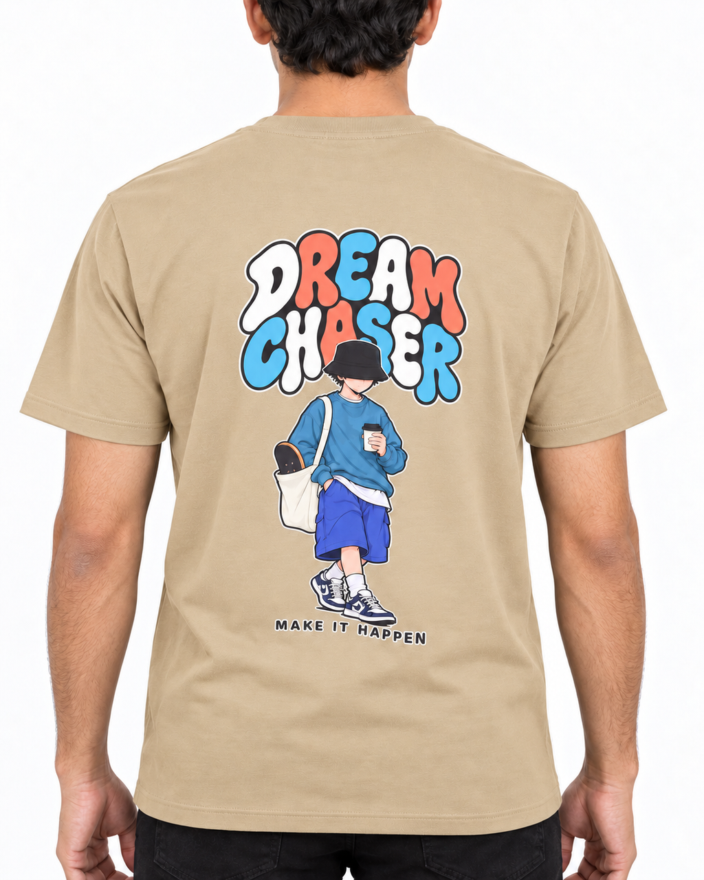 Dreams To Go – For Dream Chasers | Half Sleve T-Shirt