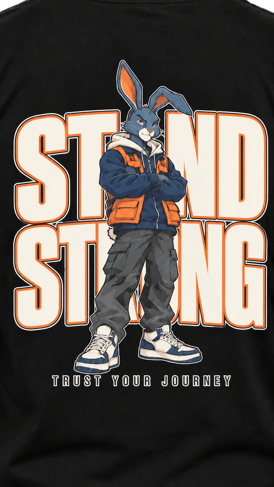 Built to Keep Going – Stand Strong Rabbit T-Shirt