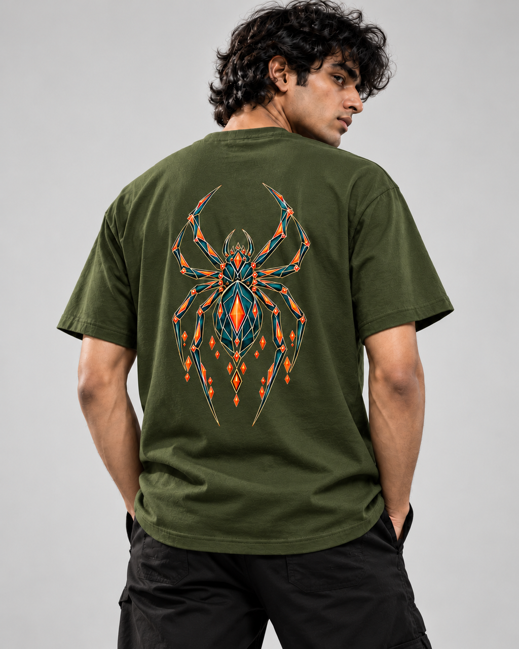 Own Your Edge – Geometric Spider T-Shirt