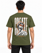 SWIBON Ideas Don't Sleep – Creative Graphic T-Shirt - 100% Cotton