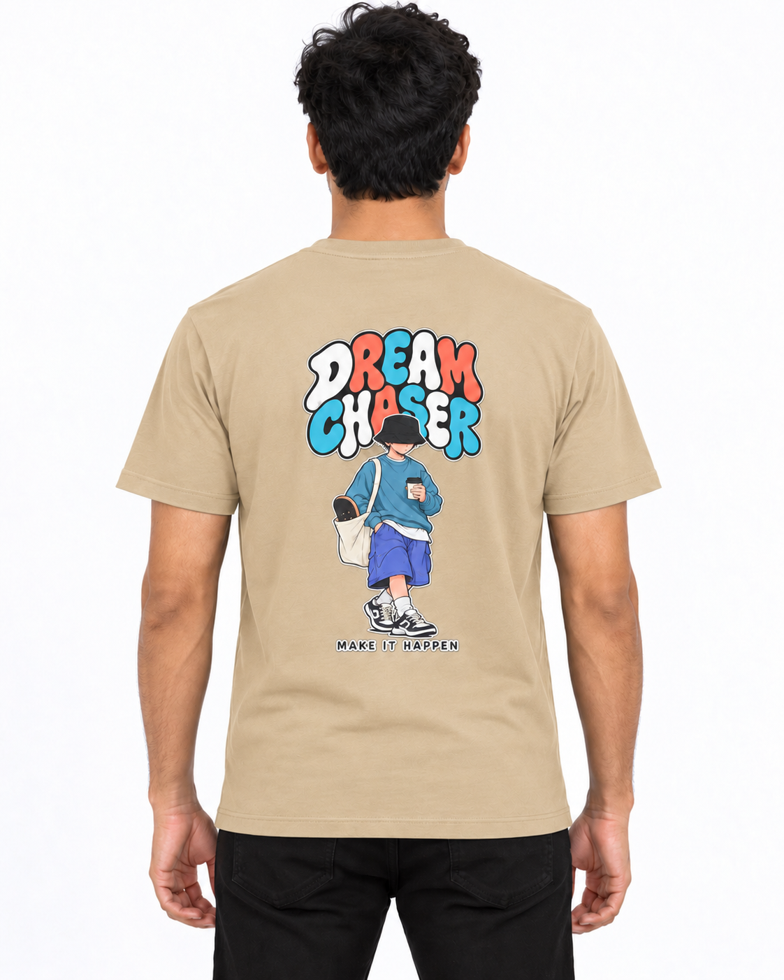 Dreams To Go – For Dream Chasers | Half Sleve T-Shirt