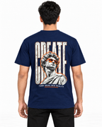 SWIBON Ideas Don't Sleep – Creative Graphic T-Shirt - 100% Cotton