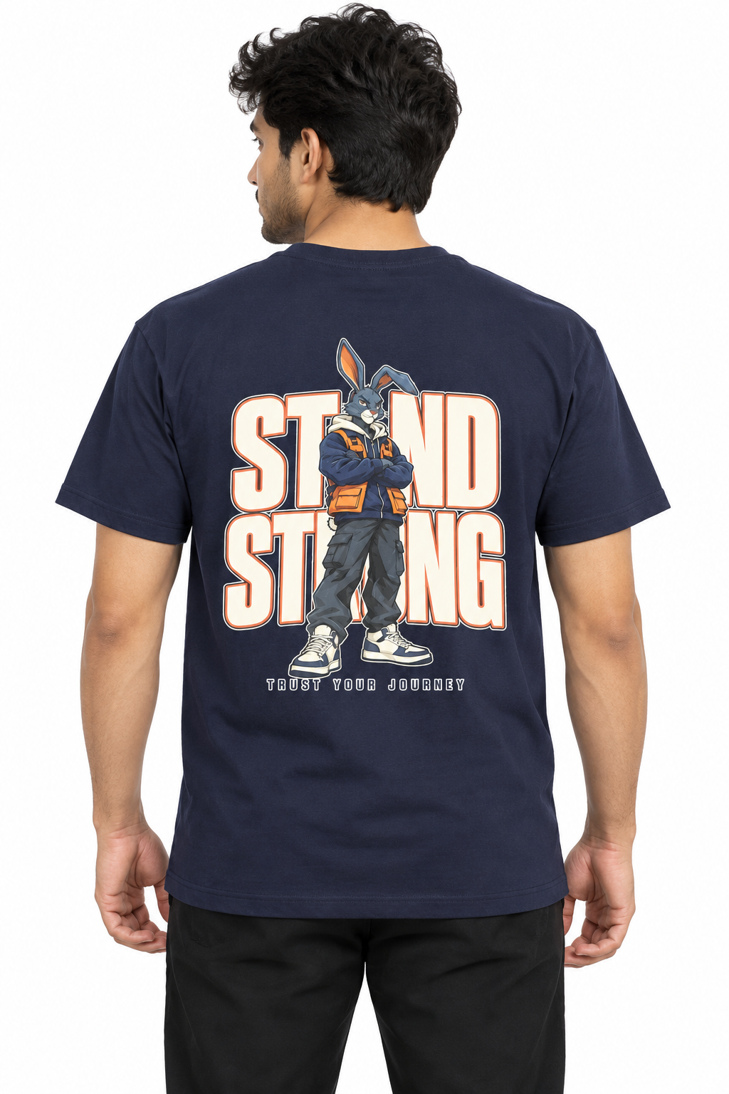 Built to Keep Going – Stand Strong Rabbit T-Shirt