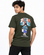 Dreams To Go – For Dream Chasers | Half Sleve T-Shirt