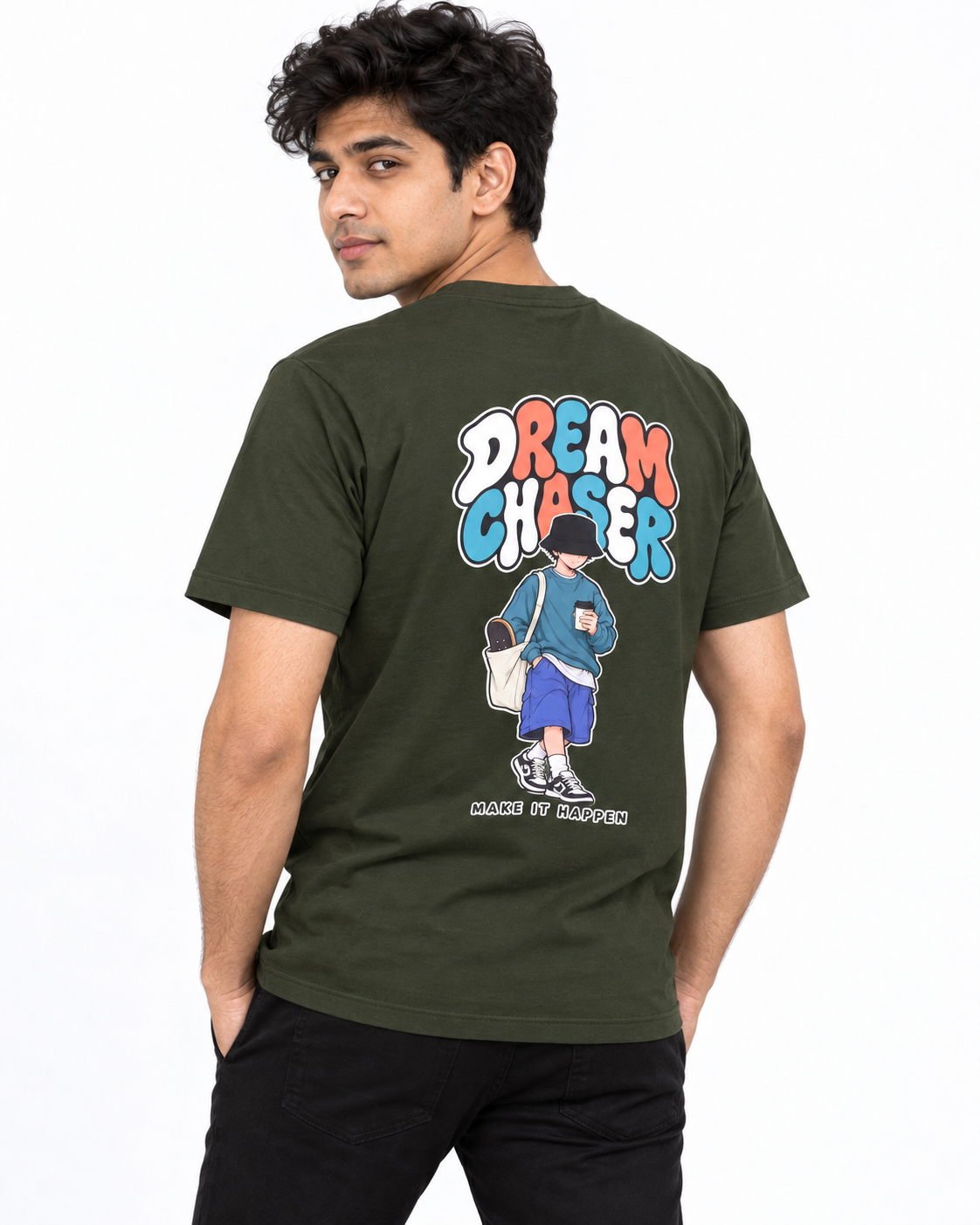 Dreams To Go – For Dream Chasers | Half Sleve T-Shirt
