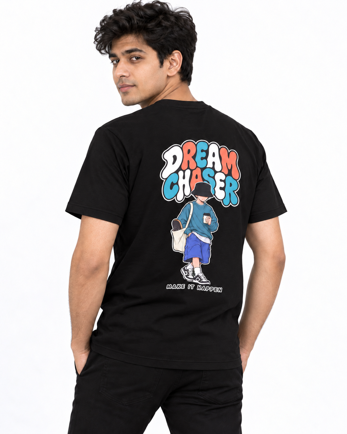 Dreams To Go – For Dream Chasers | Half Sleve T-Shirt