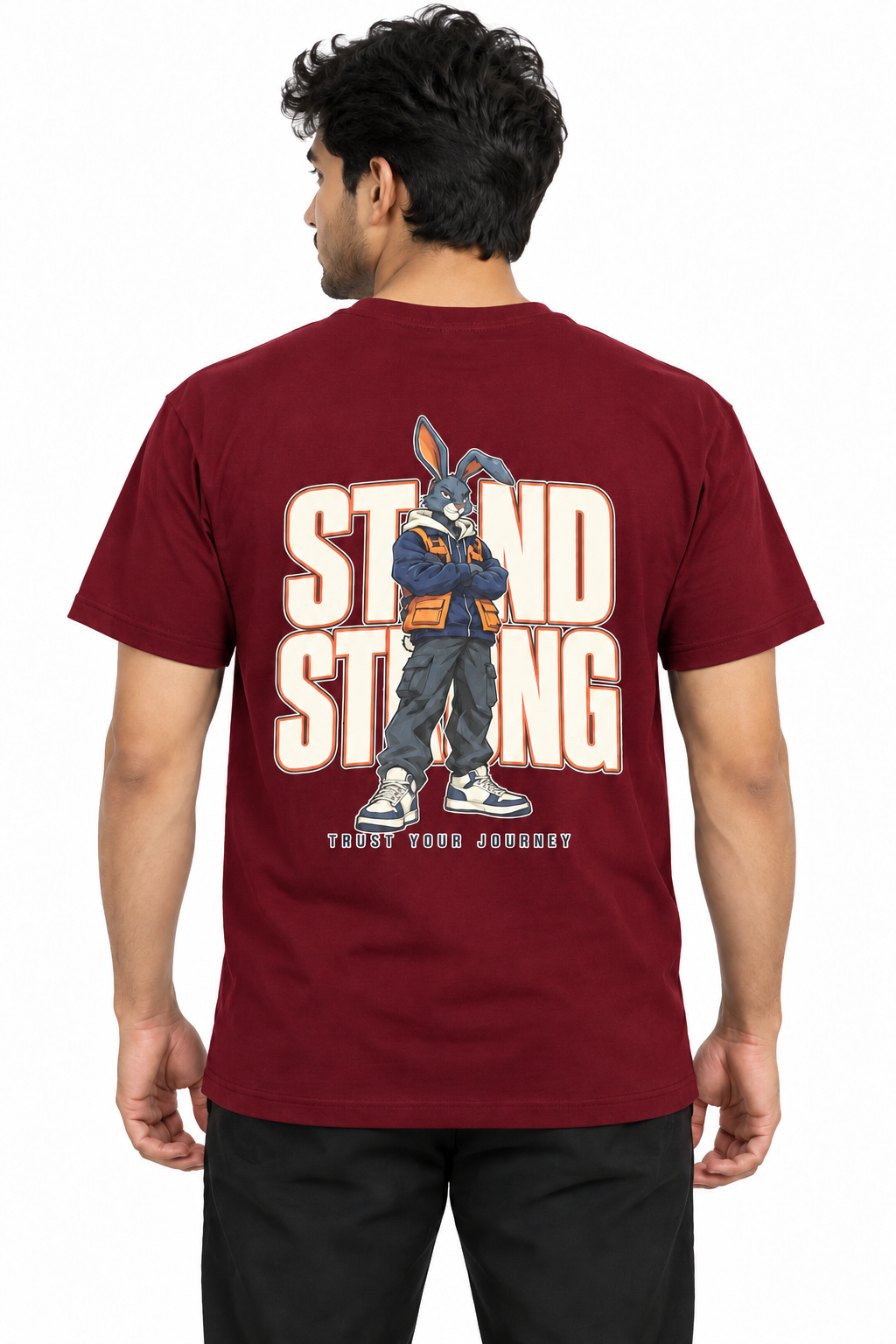 Built to Keep Going – Stand Strong Rabbit T-Shirt
