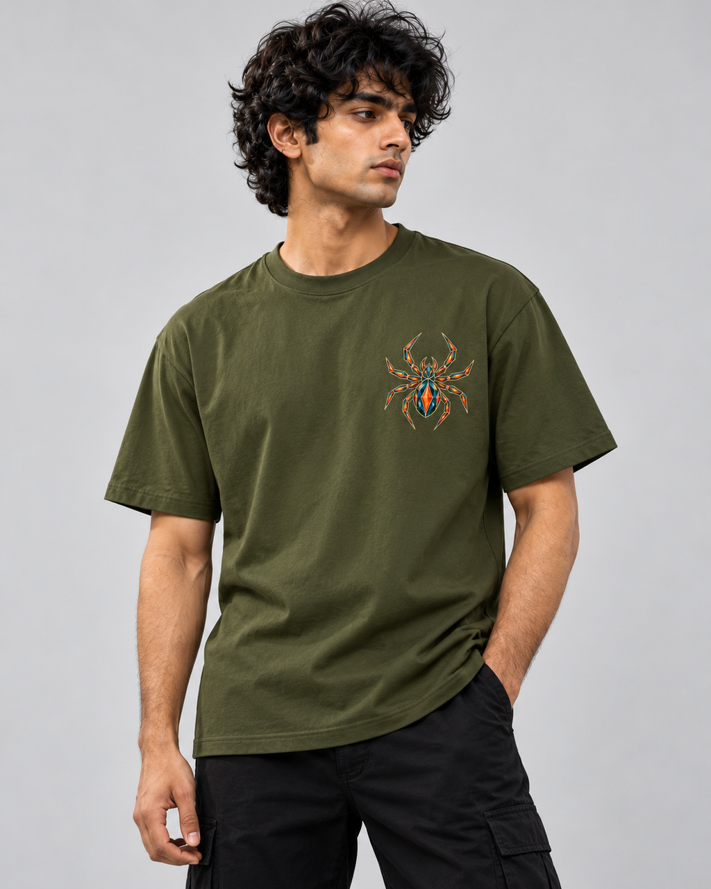 Own Your Edge – Geometric Spider T-Shirt