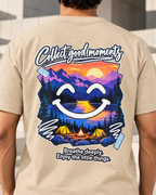 Collect Good Moments – Sunset Smiley T-Shirt