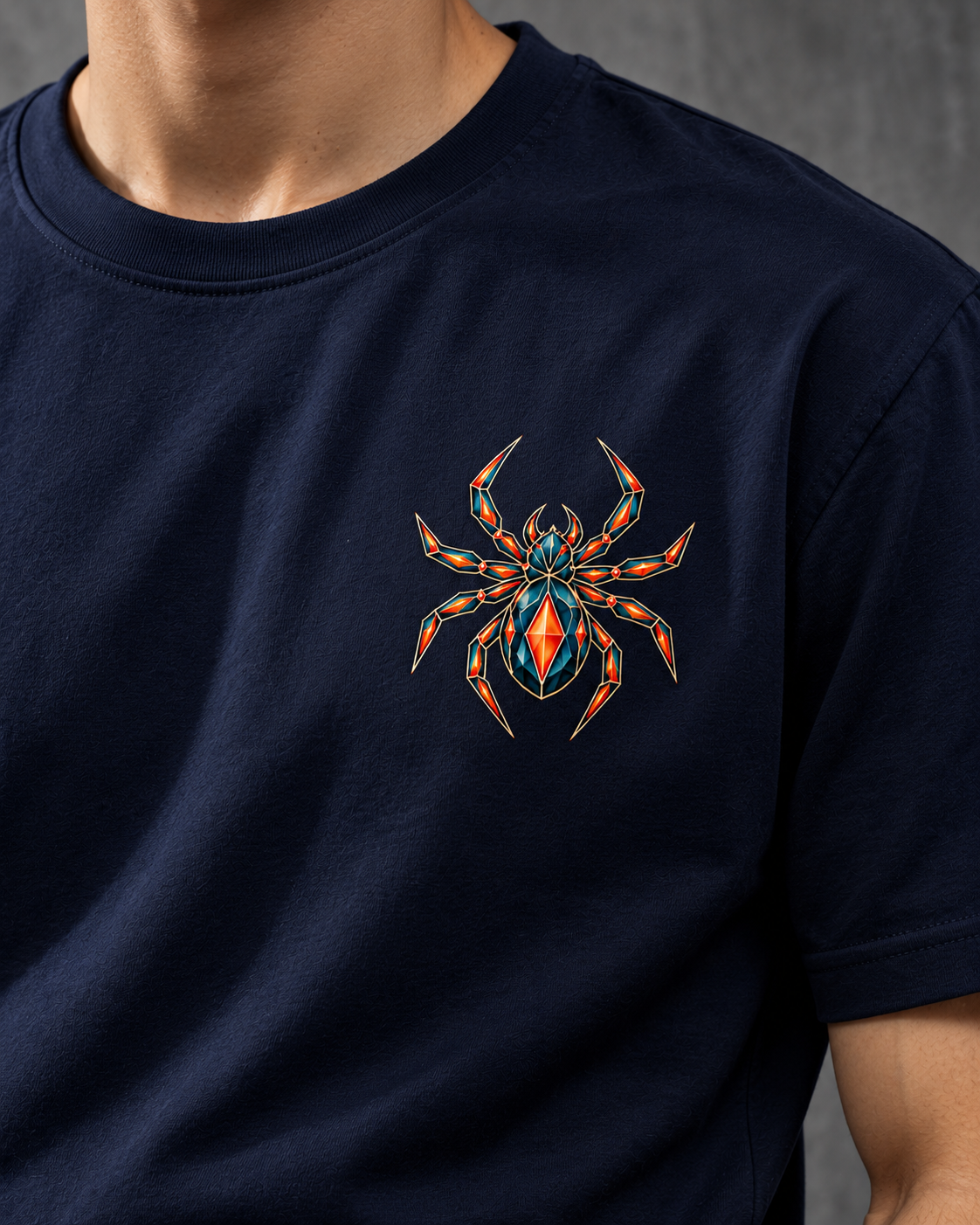 Own Your Edge – Geometric Spider T-Shirt