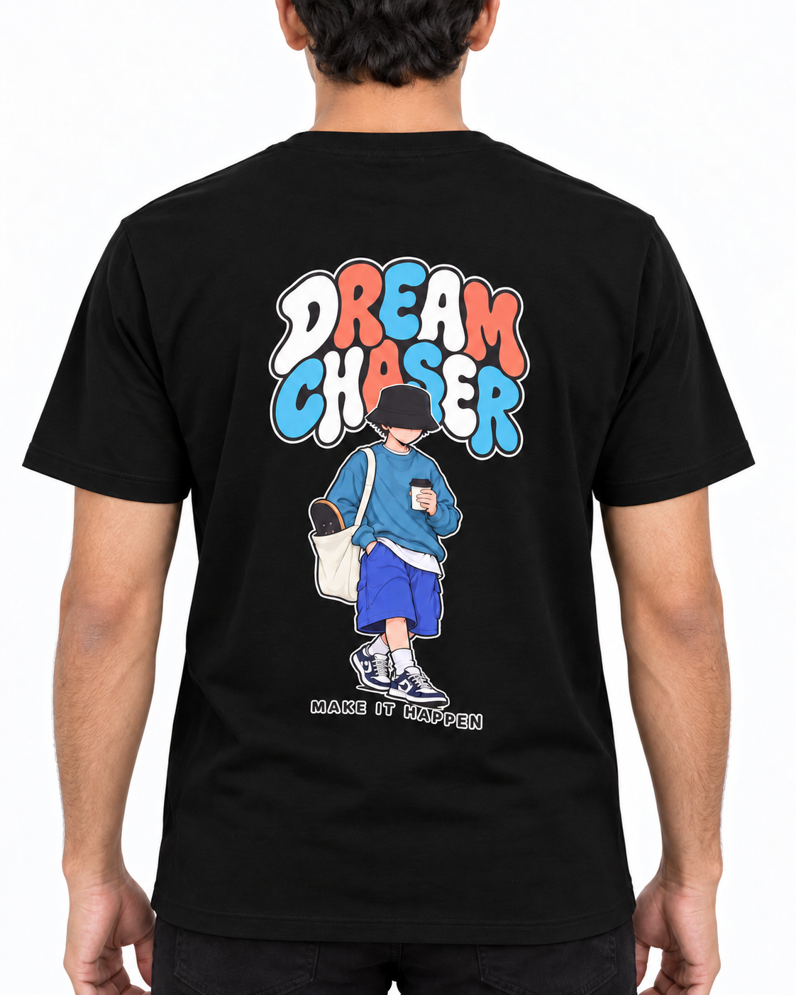 Dreams To Go – For Dream Chasers | Half Sleve T-Shirt