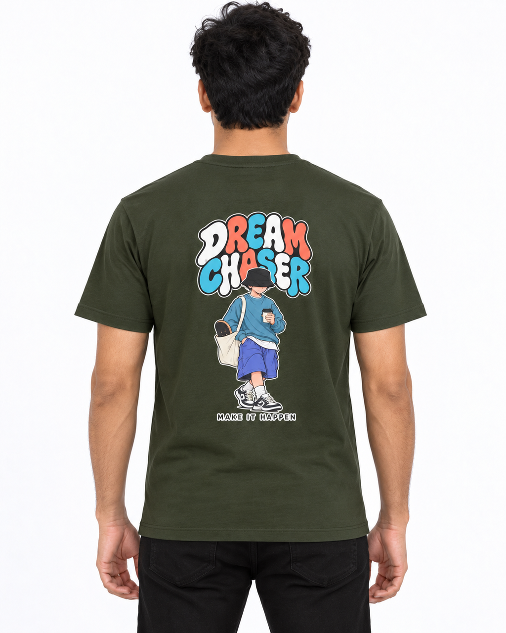 Dreams To Go – For Dream Chasers | Half Sleve T-Shirt