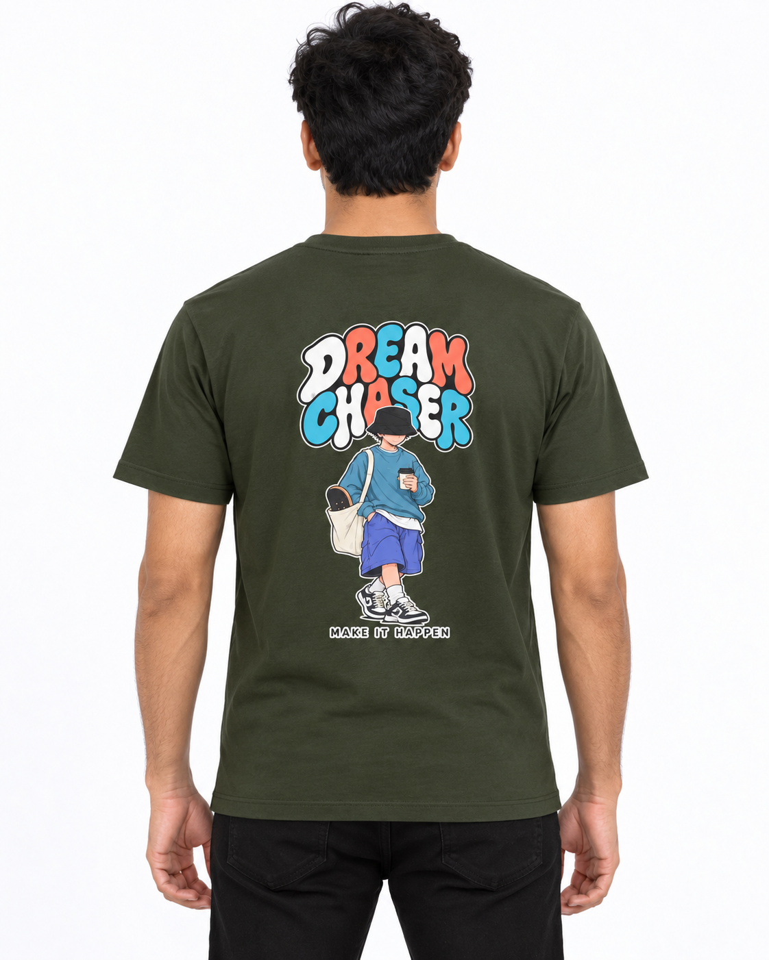 Dreams To Go – For Dream Chasers | Half Sleve T-Shirt